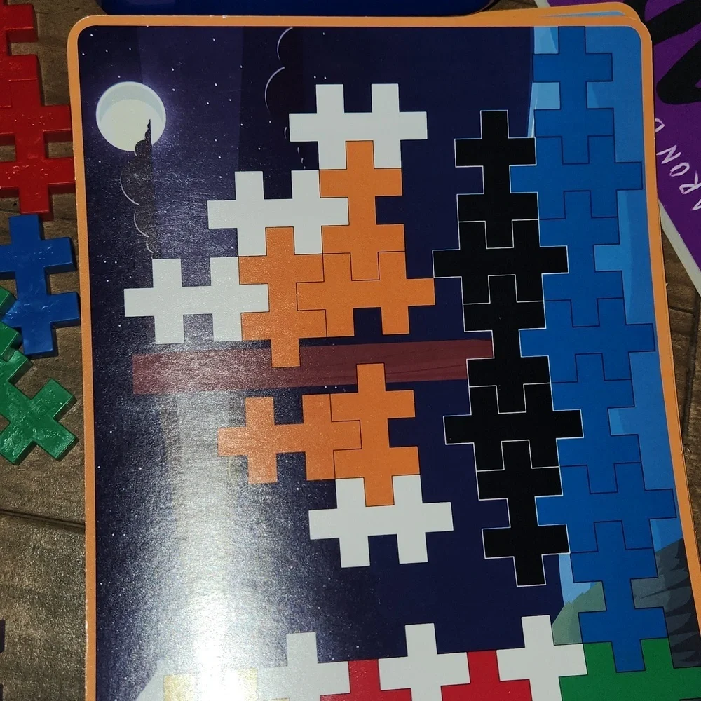 Plus Plus Big Picture Puzzles Basic prek education stem toys